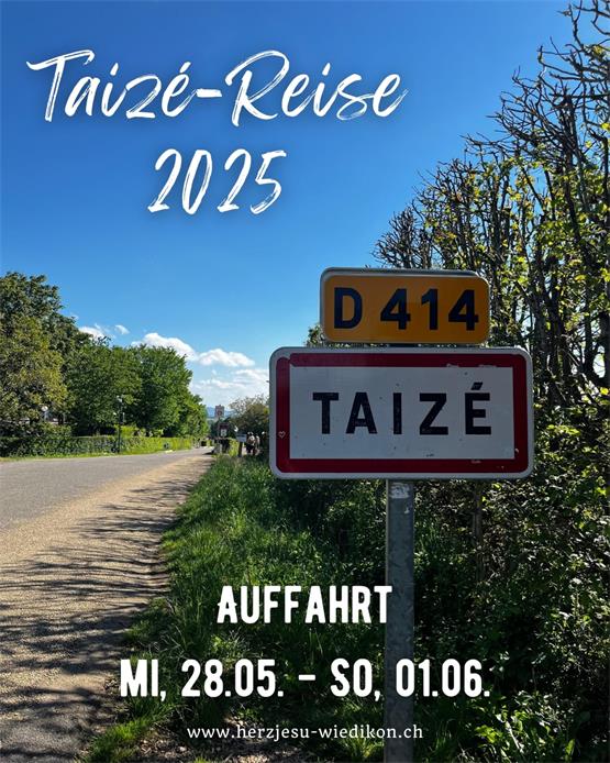Taizé-Reise über Auffahrt 28.05. - 01.06.2025