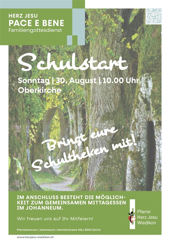Pace e Bene Familiengottesdienst zum Schulstart