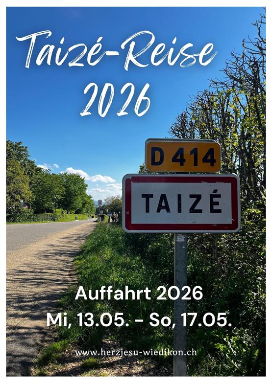 Jugendreise nach Taizé über Auffahrt 2026